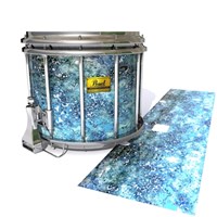 Pearl Championship Maple Snare Drum Slip (Old) - Aeriform (Blue)