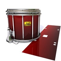 Pearl Championship Maple Snare Drum Slip (Old) - Apple Maple Fade (Red)