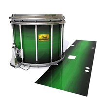 Pearl Championship Maple Snare Drum Slip (Old) - Asparagus Stain Fade (Green)