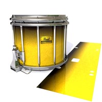 Pearl Championship Maple Snare Drum Slip (Old) - Aureolin Fade (Yellow)