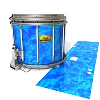 Pearl Championship Maple Snare Drum Slip (Old) - Blue Cosmic Glass (Blue)
