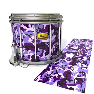 Pearl Championship Maple Snare Drum Slip (Old) - Coastline Dusk Traditional Camouflage (Purple)