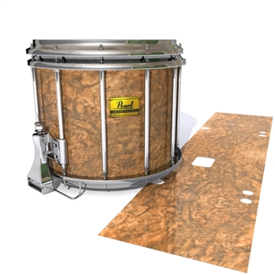 Pearl Championship Maple Snare Drum Slip (Old) - Oak Burl (Neutral)