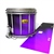 Pearl Championship Maple Snare Drum Slip (Old) - Purple Light Rays (Themed)