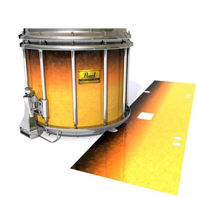 Pearl Championship Maple Snare Drum Slip (Old) - Sahara Sun (Orange)