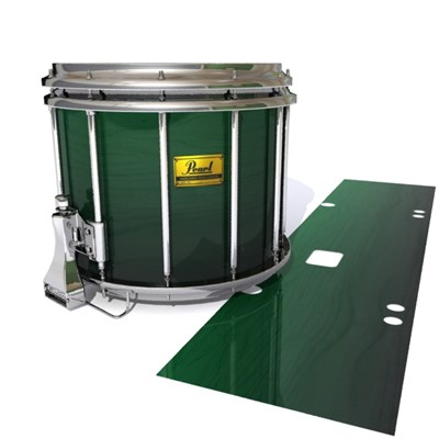 Pearl Championship Maple Snare Drum Slip (Old) - Sea Slate Maple (Green)