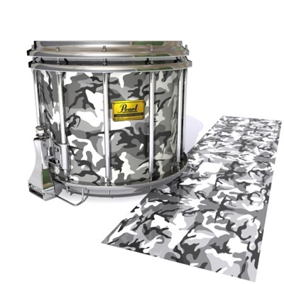 Pearl Championship Maple Snare Drum Slip (Old) - Siberian Traditional Camouflage (Neutral)
