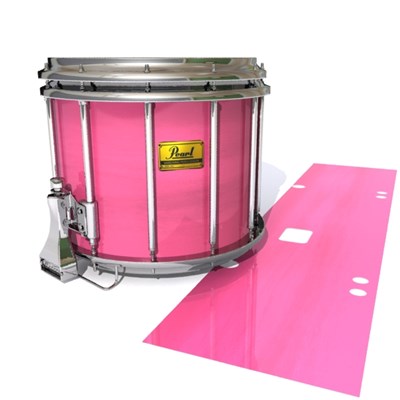 Pearl Championship Maple Snare Drum Slip (Old) - Sunset Stain (Pink)