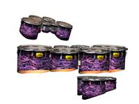 Pearl Championship Maple Tenor Drum Slips - Alien Purple Grain