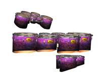 Pearl Championship Maple Tenor Drum Slips - Purple Dream Fade