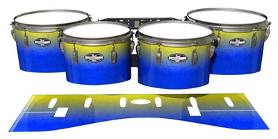 Pearl Championship CarbonCore Tenor Drum Slips - Afternoon Fade (Blue)
