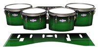 Pearl Championship CarbonCore Tenor Drum Slips - Asparagus Stain Fade (Green)