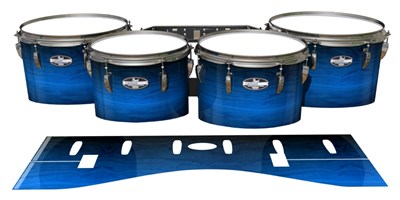 Pearl Championship CarbonCore Tenor Drum Slips - Cayman Night (Blue)