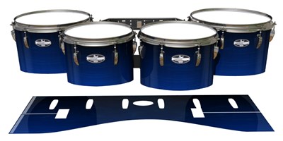 Pearl Championship CarbonCore Tenor Drum Slips - Fathom Blue Stain (Blue)