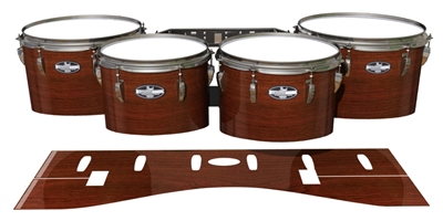 Pearl Championship CarbonCore Tenor Drum Slips - French Mahogany (Neutral)