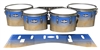 Pearl Championship CarbonCore Tenor Drum Slips - Maple Woodgrain Blue Fade (Blue)