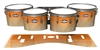 Pearl Championship CarbonCore Tenor Drum Slips - Maple Woodgrain Orange Fade (Orange)