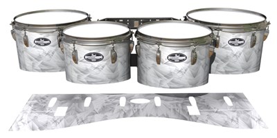 Pearl Championship CarbonCore Tenor Drum Slips - White Cosmic Glass (Neutral)