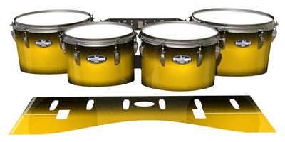 Pearl Championship CarbonCore Tenor Drum Slips - Yellow Sting (Yellow)