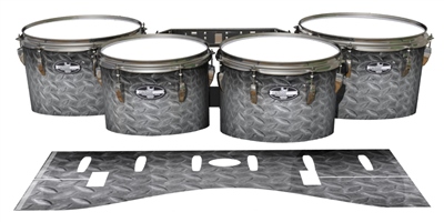 Pearl Championship CarbonCore Tenor Drum Slips - Silver Metal Plating (Themed)