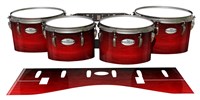 Pearl Championship Maple Tenor Drum Slips - Active Red (Red)