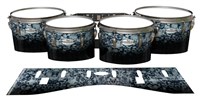 Pearl Championship Maple Tenor Drum Slips - Blue Ridge Graphite (Neutral)