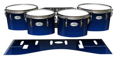 Pearl Championship Maple Tenor Drum Slips - Fathom Blue Stain (Blue)
