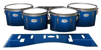 Pearl Championship Maple Tenor Drum Slips - Into The Deep (Blue)