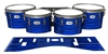 Pearl Championship Maple Tenor Drum Slips - Chaos Brush Strokes Blue and Black (Blue)