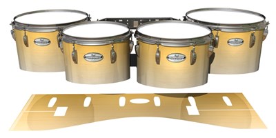 Pearl Championship Maple Tenor Drum Slips - Light Grain Fade (Neutral)