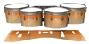 Pearl Championship Maple Tenor Drum Slips - Maple Woodgrain Orange Fade (Orange)