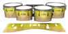 Pearl Championship Maple Tenor Drum Slips - Maple Woodgrain Yellow Fade (Yellow)