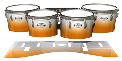 Pearl Championship Maple Tenor Drum Slips - Orange Sherbet (Orange)