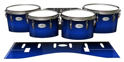 Pearl Championship Maple Tenor Drum Slips - Paradise Night (Blue)