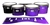 Pearl Championship Maple Tenor Drum Slips - Purple Light Rays (Themed)