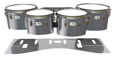 Pearl Championship Maple Tenor Drum Slips - Silver Chrome
