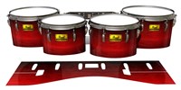 Pearl Championship Maple Tenor Drum Slips (Old) - Active Red (Red)