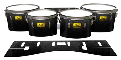 Pearl Championship Maple Tenor Drum Slips (Old) - Asphalt (Neutral)