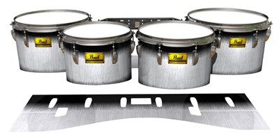 Pearl Championship Maple Tenor Drum Slips (Old) - Black Magic Fade (Neutral)