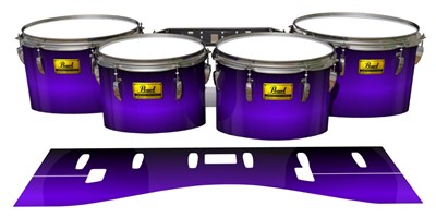 Pearl Championship Maple Tenor Drum Slips (Old) - Cosmic Purple (Purple)