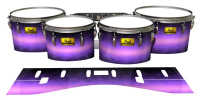 Pearl Championship Maple Tenor Drum Slips (Old) - Galactic Wisteria (Purple)