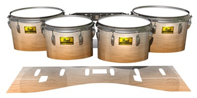 Pearl Championship Maple Tenor Drum Slips (Old) - Martian Ice Stain