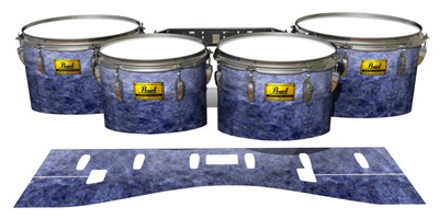 Pearl Championship Maple Tenor Drum Slips (Old) - Mountainside Myst (Purple)