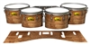 Pearl Championship Maple Tenor Drum Slips (Old) - Thuya Burl  (Neutral)