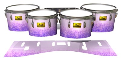 Pearl Championship Maple Tenor Drum Slips (Old) - Ultra Violet (Purple) (Pink)