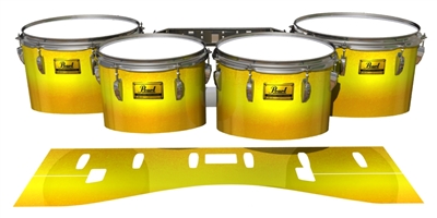 Pearl Championship Maple Tenor Drum Slips (Old) - Yellow Gold (Yellow)