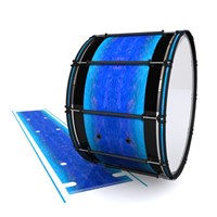 System Blue Professional Series Bass Drum Slip - Aquatic Blue Fade (Blue)