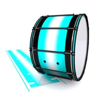 System Blue Professional Series Bass Drum Slip - Aqua Wake (Aqua)