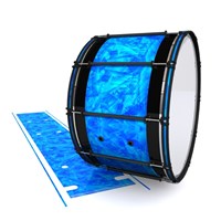 System Blue Professional Series Bass Drum Slip - Blue Cosmic Glass (Blue)