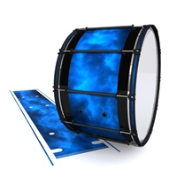 System Blue Professional Series Bass Drum Slip - Blue Smokey Clouds (Themed)